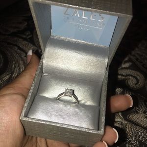 Size 6 promise ring. Purchased 3 months ago.